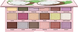 Eyeshadow Palette - I Heart Revolution Tasty Coconut Eyeshadow Palette — photo N1