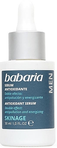 Antioxidant Face Serum for Men - Babaria Antioxidant Serum Skinage Men — photo N1