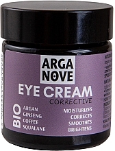 Moisturizing Correcting Eye Cream with Argan Oil and Ginseng - Arganove Eye Cream Corrective — photo N1