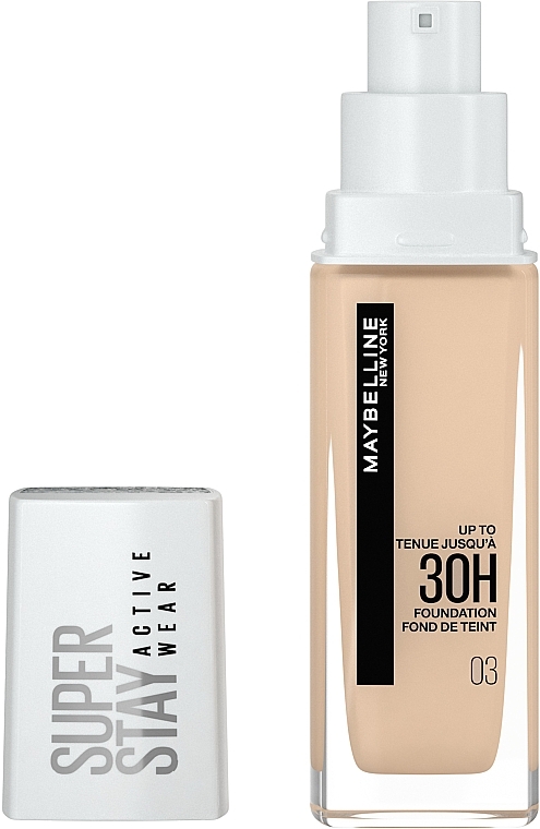 Long-Lasting Foundation - Maybelline New York Super Stay 30H Active Wear — photo N2