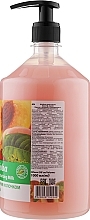 Liquid Cream Soap "Peach & Jojoba" - Bioton Cosmetics Active Fruits Peach & Jojoba Soap — photo N4