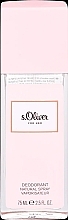 Fragrances, Perfumes, Cosmetics S.Oliver For Her - Deodorant