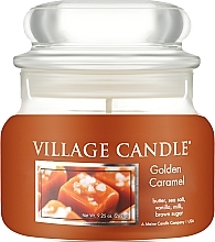 Fragrances, Perfumes, Cosmetics Scented Candle in Jar 'Golden Caramel' - Village Candle Golden Caramel