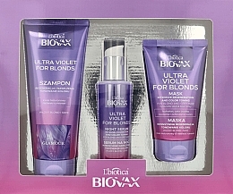 Fragrances, Perfumes, Cosmetics Set - Biovax Ultra Violet For Blonds