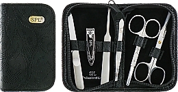 Manicure Set, 6 tools, black, 77105BC - SPL — photo N1