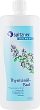 Liquid Bath Concentrate "Thyme" - Spitzner Arzneimittel — photo N3