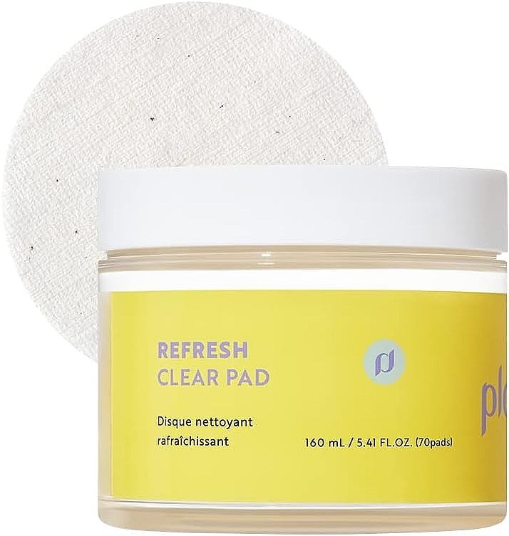 Refreshing Face Pads - Plodica Refresh Clear Pad — photo N1