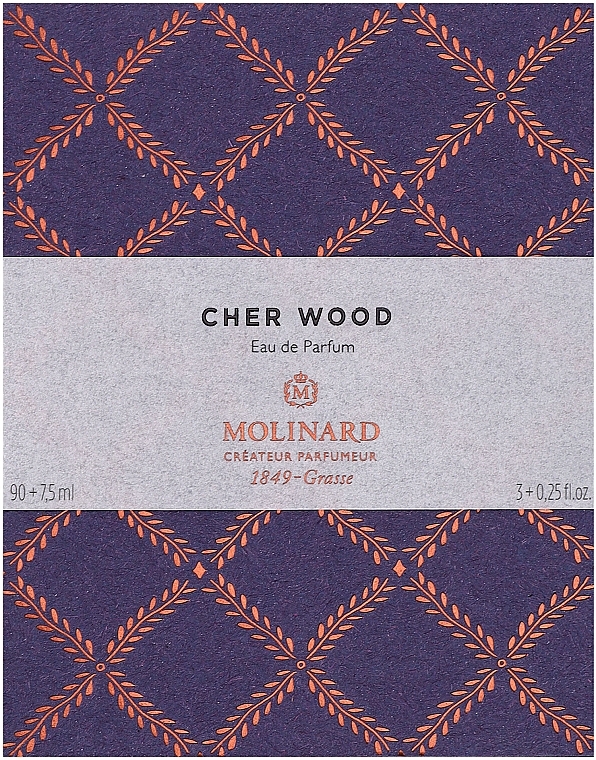 Molinard Cher Wood - Set (edp/90ml+edp/7.5ml) — photo N2