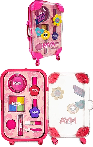 Children's Makeup Set - MYA Cosmetic Mya Girls Trolley Mini Makeup Bag — photo N2