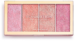 Blush Palette - Makeup Revolution Vintage Lace Blush Palette — photo N3