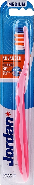 Advanced Toothbrush, pink - Jordan Advanced Medium — photo N1