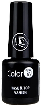 Fragrances, Perfumes, Cosmetics Base Top Coat 2 in 1 - Silcare Color It Base Top Coat 2 in 1
