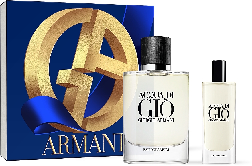 Giorgio Armani Acqua Di Gio Eau De Parfum - Set (edp/75ml + edp/15ml) — photo N1