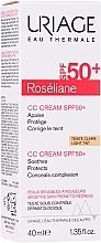 CC Cream - Uriage Roséliane CC Cream Moisturizing Cream SPF50+ — photo N1