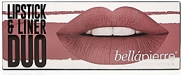 Fragrances, Perfumes, Cosmetics Set - Bellapierre Lipstick & Liner Duo (lip/liner/1.5 g + lipstick/3.5g)