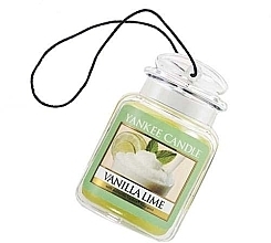 Fragrances, Perfumes, Cosmetics Car Jar "Vanilla & Lime" - Yankee Candle Vanilla Lime Car Jar Ultimate