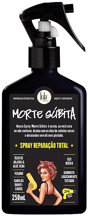 Hair Restoration Spray - Lola Cosmetics Morte Subita Total Repair Spray — photo N1