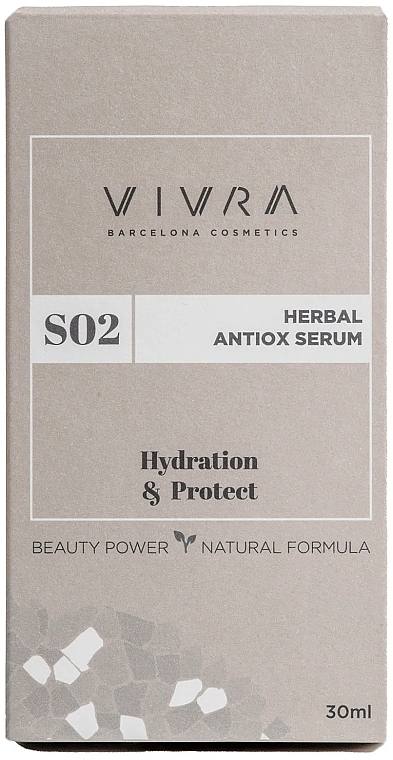 保湿美容液 - Vivra Herbal Antiox Serum — photo N3