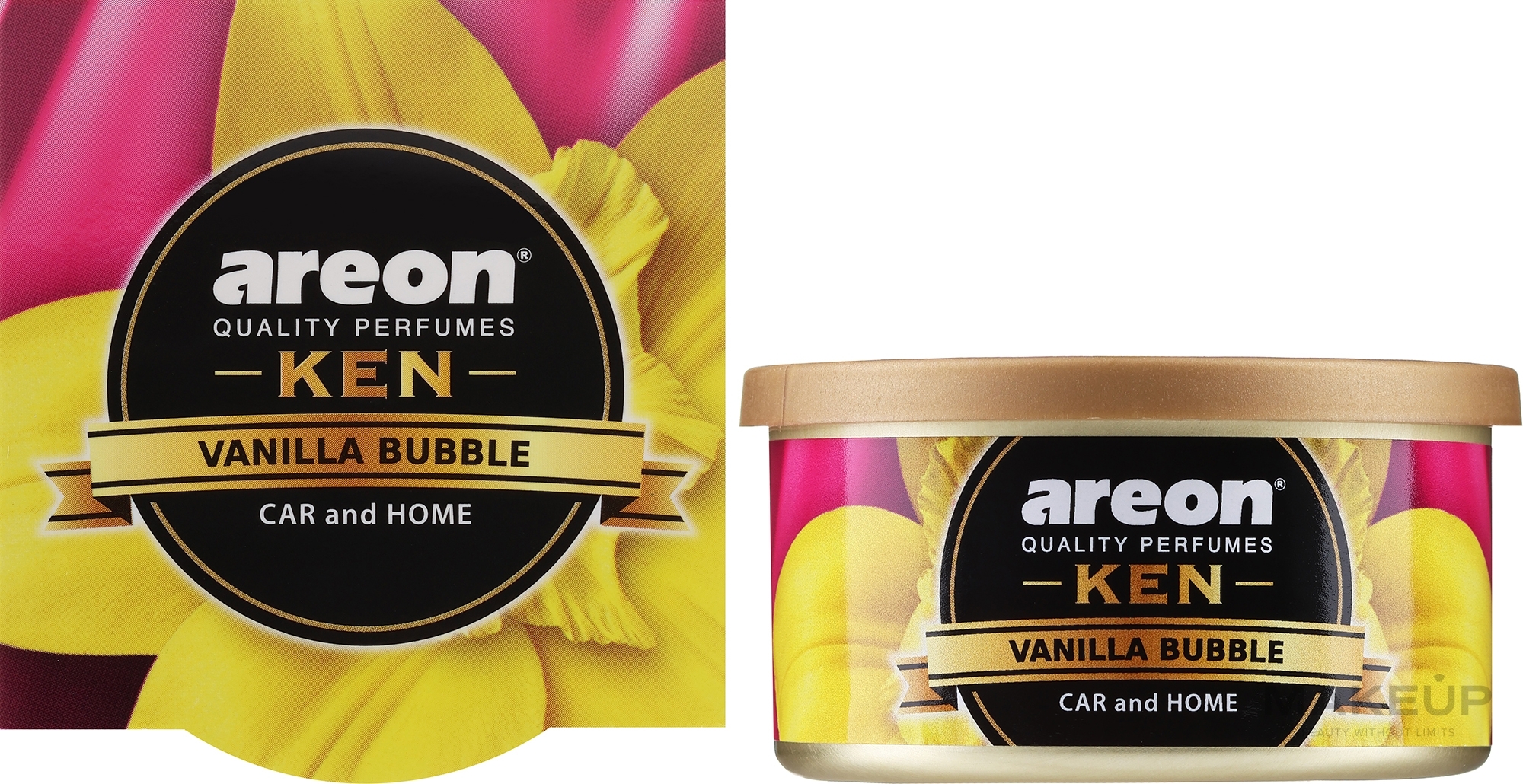 Vanilla & Bubblegum Air Freshener - Areon Ken Vanilla Bubble — photo 30 g