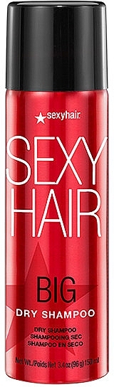 髪のボリュームを高めるドライシャンプー - SexyHair BigSexyHair Dry Shampoo — photo N1