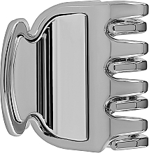 Fragrances, Perfumes, Cosmetics Claw Clip JG29107N, 4.5 x 4 cm, silver - Janeke Hair Clip