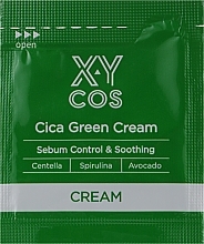 GIFT! Centella Asiatica Face Cream - XyCos Cica Green Cream (sample) — photo N1