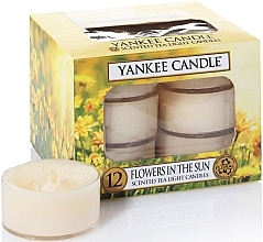 Fragrances, Perfumes, Cosmetics Tea Light Candles - Yankee Candle Scented Tea Light Candles Flowers in the Sun