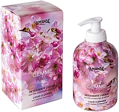 Fragrances, Perfumes, Cosmetics L'Amande Gemme Rosse - Liquid Hand and Body Soap