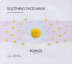 Fragrances, Perfumes, Cosmetics Chamomile Hydrogel Face Mask - Kiko Milano Soothing Hydrogel Face Mask