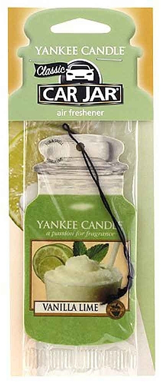 Car Air Freshener - Yankee Candle Car Jar Vanilla Lime — photo N10