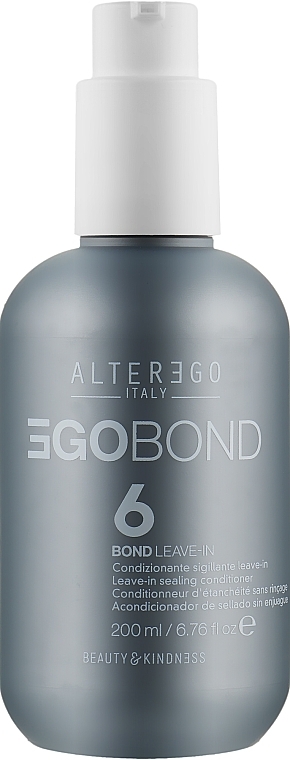 Conditioner - Alter Ego EgoBond 6 Bond Leave-In Sealing Conditioner — photo N1