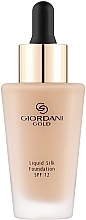 Fluid Foundation - Oriflame Giordani Gold Liquid Silk Foundation SPF 12 — photo N1