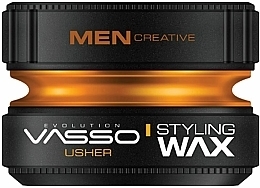 Fragrances, Perfumes, Cosmetics Hair Styling Wax - Vasso Professional Hair Styling Wax Usher