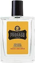 Fragrances, Perfumes, Cosmetics Proraso Wood & Spice - Eau de Cologne