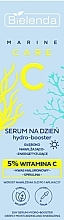 Fragrances, Perfumes, Cosmetics Deeply Hydrating & Energizing Day Face Serum - Bielenda C Marine Care Day Serum Hydro-Booster Deeply Moisturizing And Energizing