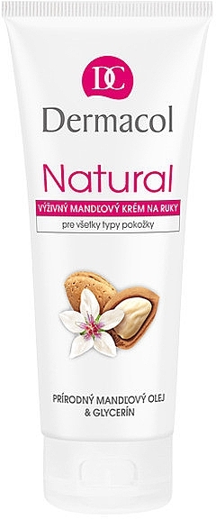 Hand Cream "Almond" - Dermacol Natural Almond Hand Cream — photo N1