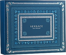 Fragrances, Perfumes, Cosmetics Versace Man Eau Fraiche - Set (edt 50ml + sh/gel 50ml + a/sh 50ml)