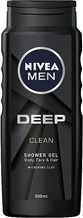 Deeply Cleansing Shower Gel - NIVEA Men Deep Clean Shower Gel — photo N2