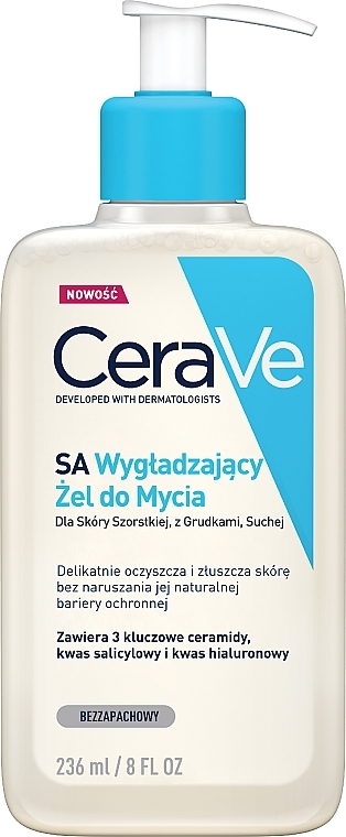 Softening Cleansing Gel for Soft, Rough & Uneven Skin - CeraVe Softening Cleansing Gel For Dry, Rough And Uneven Skin — photo N4
