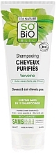Fragrances, Perfumes, Cosmetics Purifying Verbena & Lemon Shampoo - So'Bio Etic Shampoo with Verbena & Lemon Oil