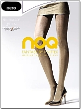 Fragrances, Perfumes, Cosmetics Metallic Tights 'Brilliance', 50 Den, nero - Knittex