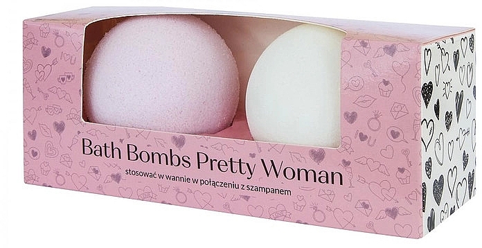 Set - LaQ Bath Bombs Pretty Woman(bath/bomb/120g*2) — photo N1