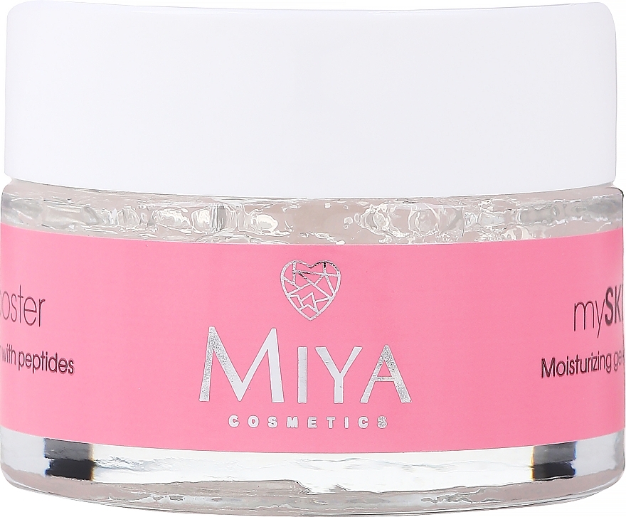 Moisturizing Facial Gel Booster with Peptides - Miya Cosmetics My Skin Booster Moisturizing Gel-Booster With Peptides — photo N1