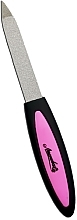 Metal Nail File with Rubber Handle, small - Laskovaya — photo N1