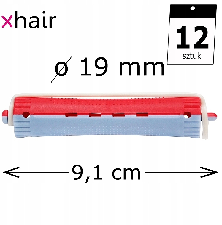 Cold Perm Rods, d19 mm, red-blue, 12 pcs. - Xhair — photo N2