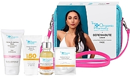 Fragrances, Perfumes, Cosmetics Set 'Face Blue' - The Organic Pharmacy Exclusive Top X Serena Bute Gift Set (sun/cr/50ml + mask/60ml + serum/30ml + mask/3ml + bag)