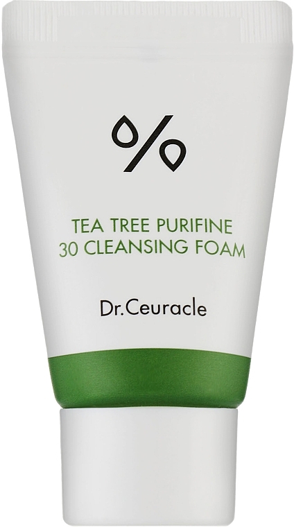 Cleansing Gel with Tea Tree Extract - Dr.Ceuracle Tea Tree Purifine 30 Cleansing Foam (sample) — photo N1