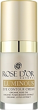 Fragrances, Perfumes, Cosmetics Anti-Aging Eye Contour Cream - Bulgarian Rose Rose D'or Luminous Eye Contour Cream