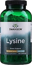 Fragrances, Perfumes, Cosmetics L-Lysine Dietary Supplement, 500mg - Swanson L-Lysine 500mg Free-Form