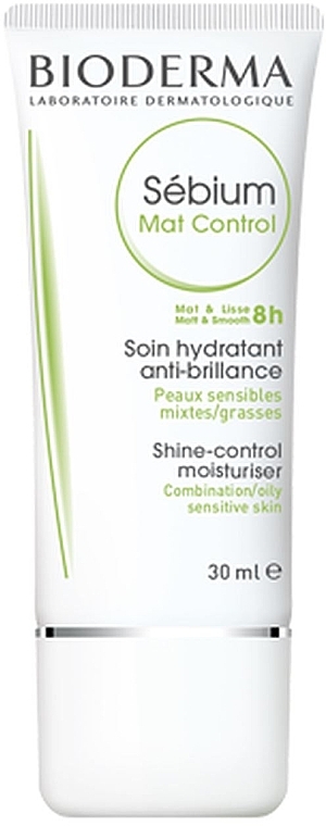 Mattifying Cream - Bioderma Sebium Mat Control Shine-control Moisturiser — photo N1